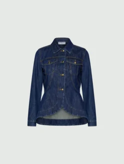 Giacca in denim lavato - BLUE JEANS