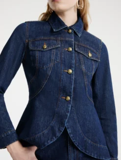 Giacca in denim lavato - BLUE JEANS