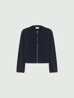 Giacca morbida in cady - BLU