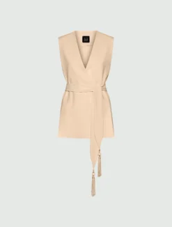 Gilet con cintura - NUDO