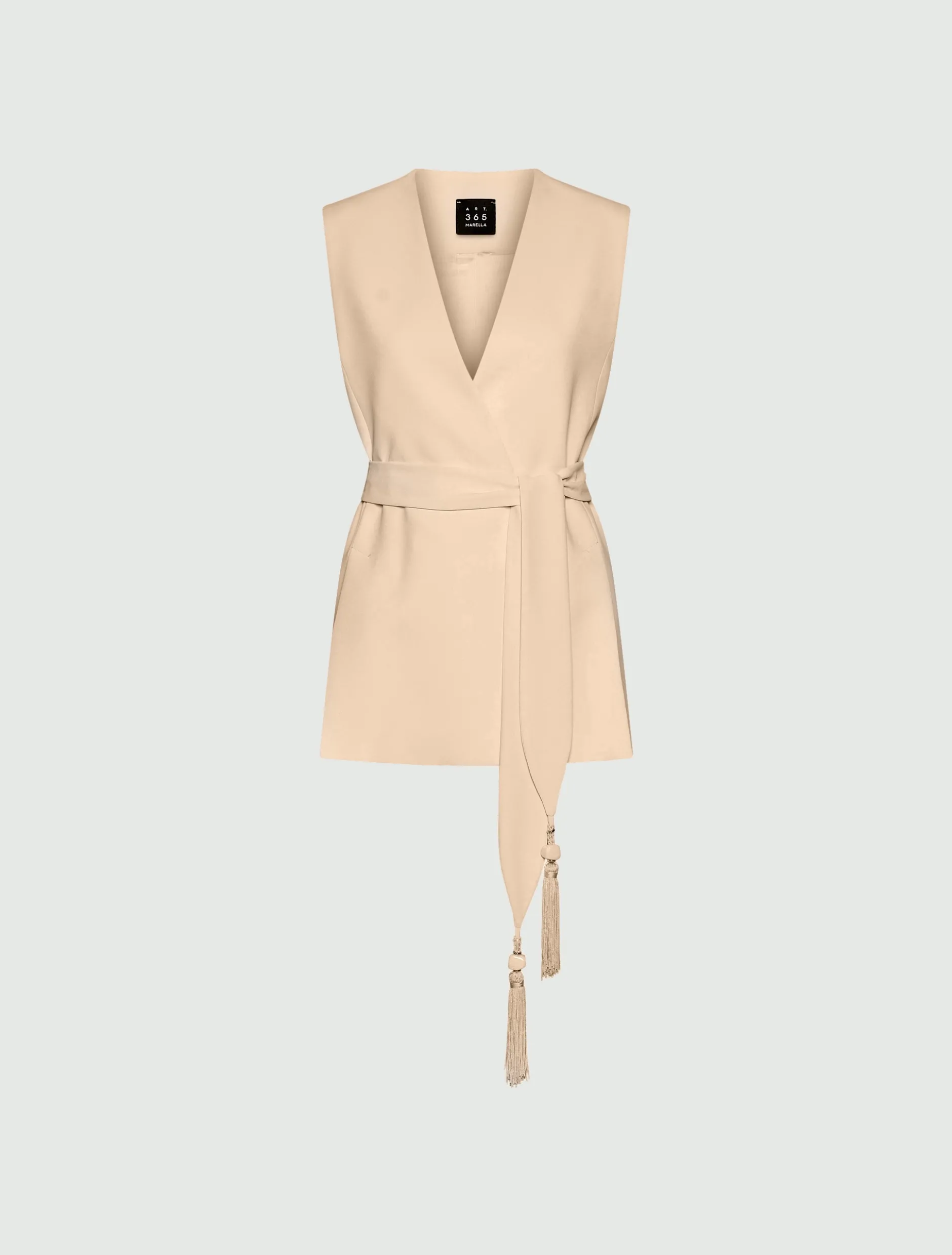 Gilet con cintura - NUDO