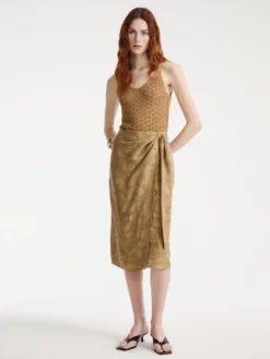 Gonna portafoglio - BEIGE