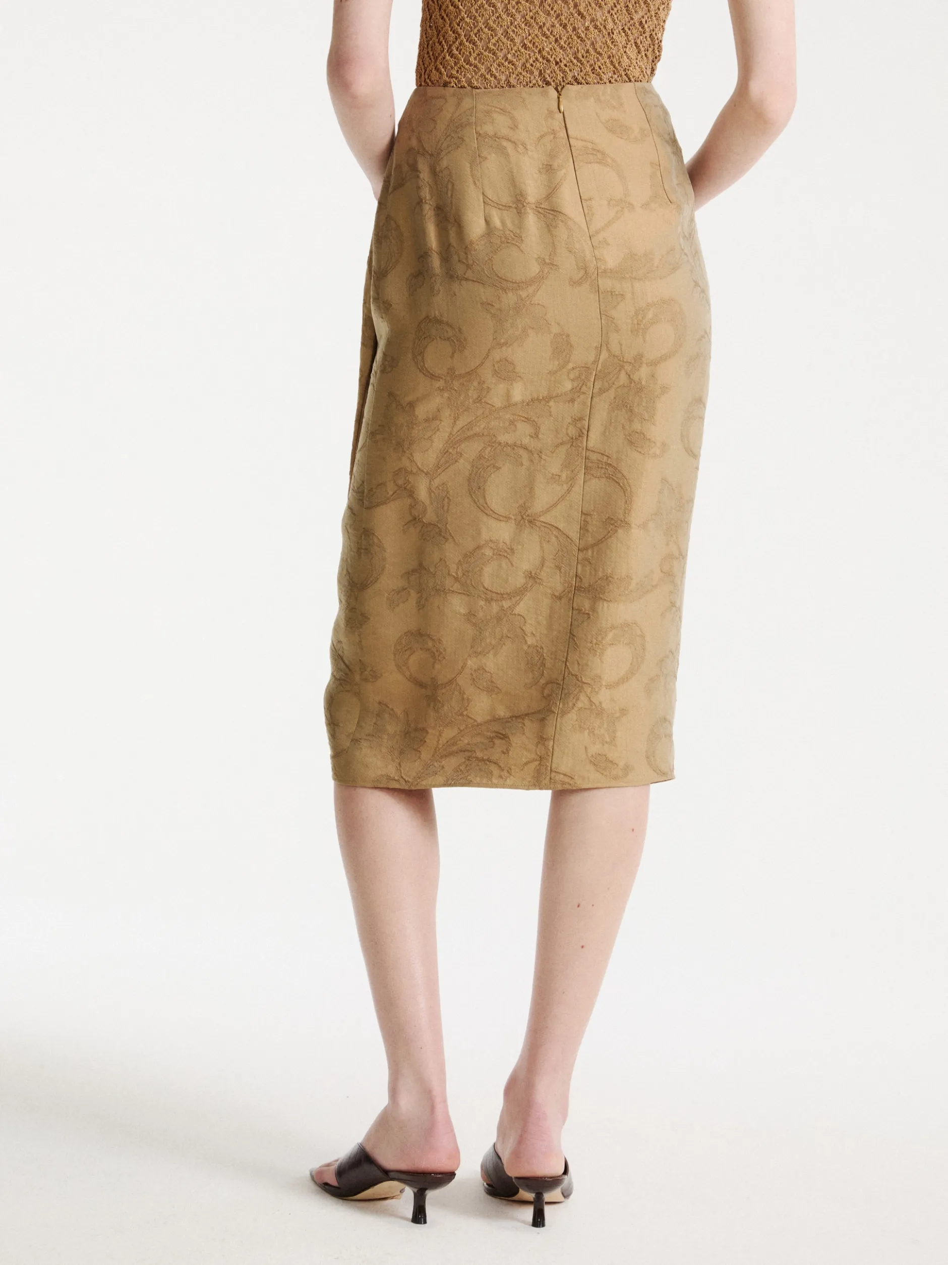 Gonna portafoglio - BEIGE