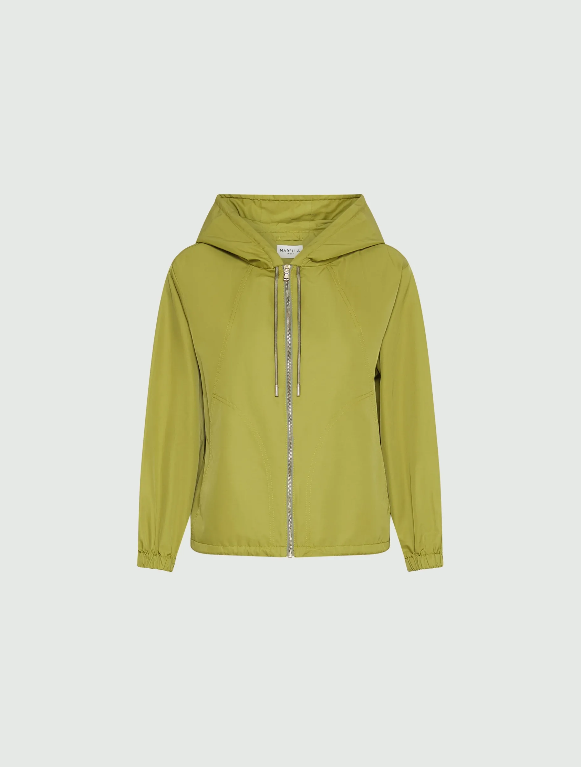 Impermeabile leggero antigoccia in twill - VERDE