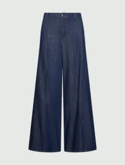 Jeans a palazzo in denim fluido - BLUE JEANS