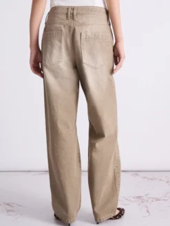 Jeans barrel loose fit - BEIGE