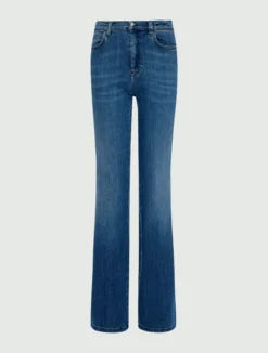 Jeans bootcut in denim soft - BLUE JEANS