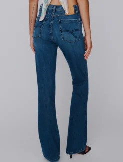 Jeans bootcut in denim soft - BLUE JEANS