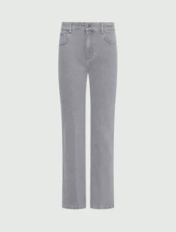 Jeans new flare in denim stretch - GRIGIO MEDIO