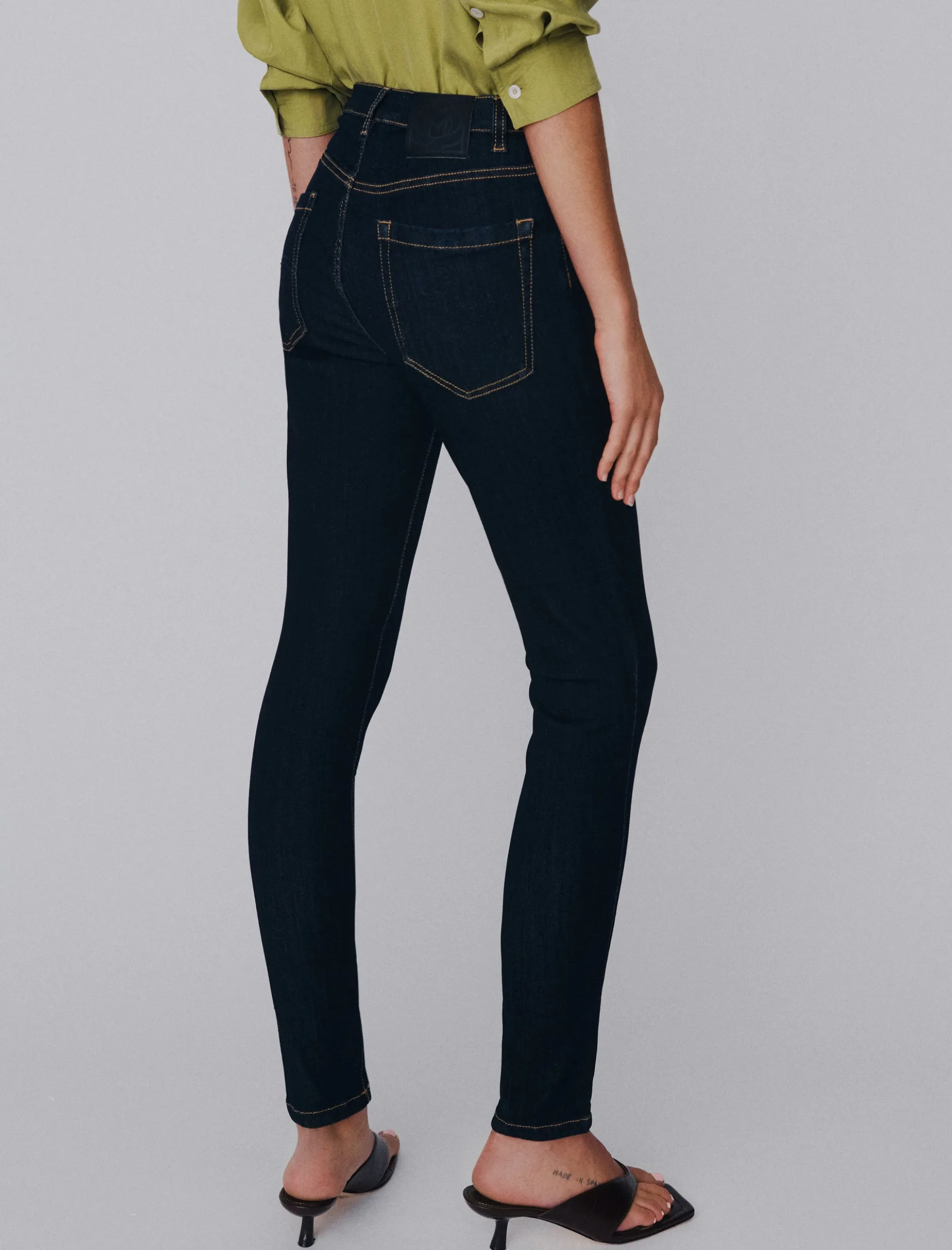 Jeans skinny a vita alta - BLUETTE