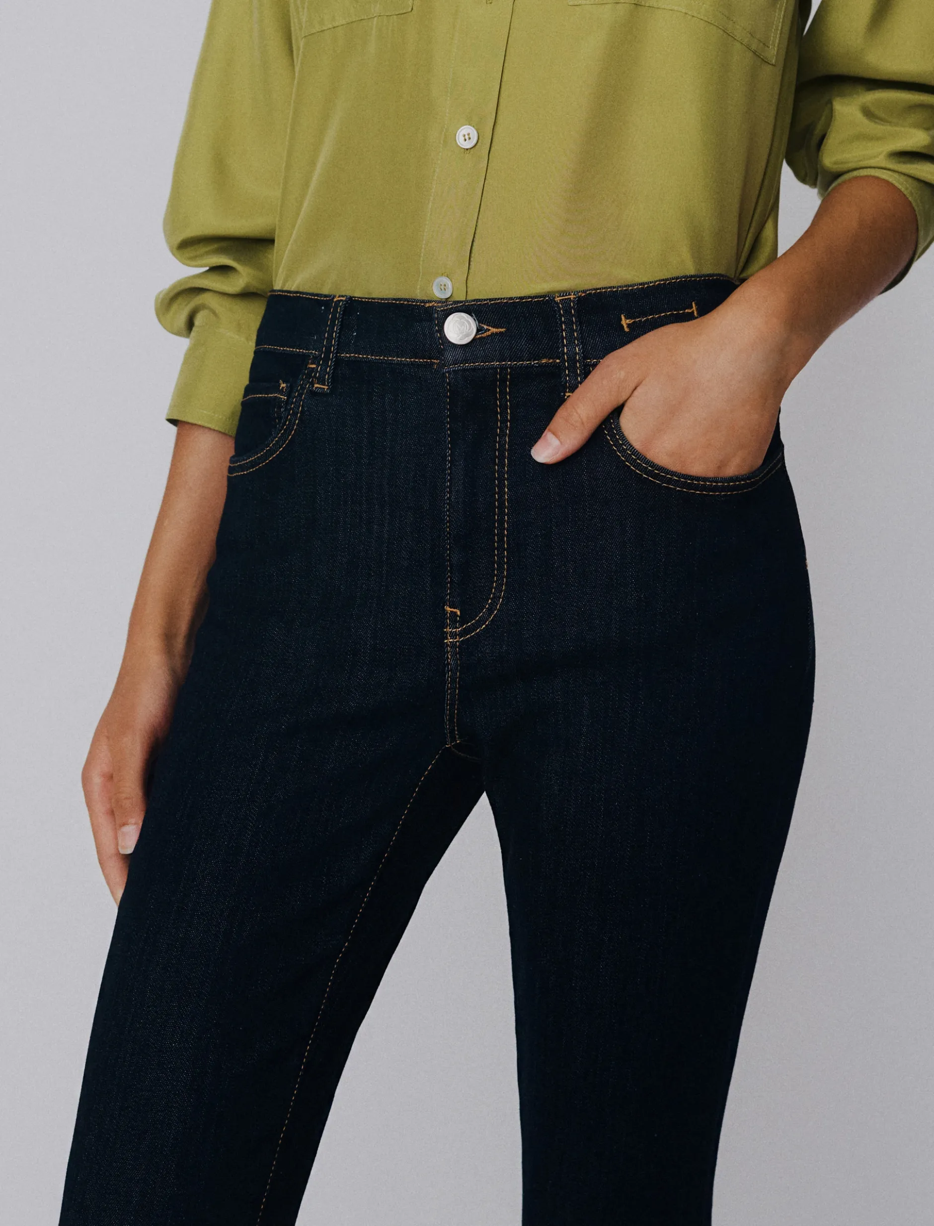 Jeans skinny a vita alta - BLUETTE
