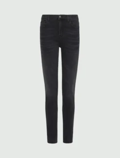 Jeans skinny a vita alta - NERO