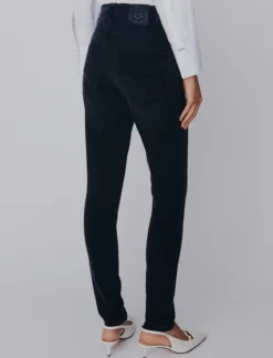 Jeans skinny a vita alta - NERO