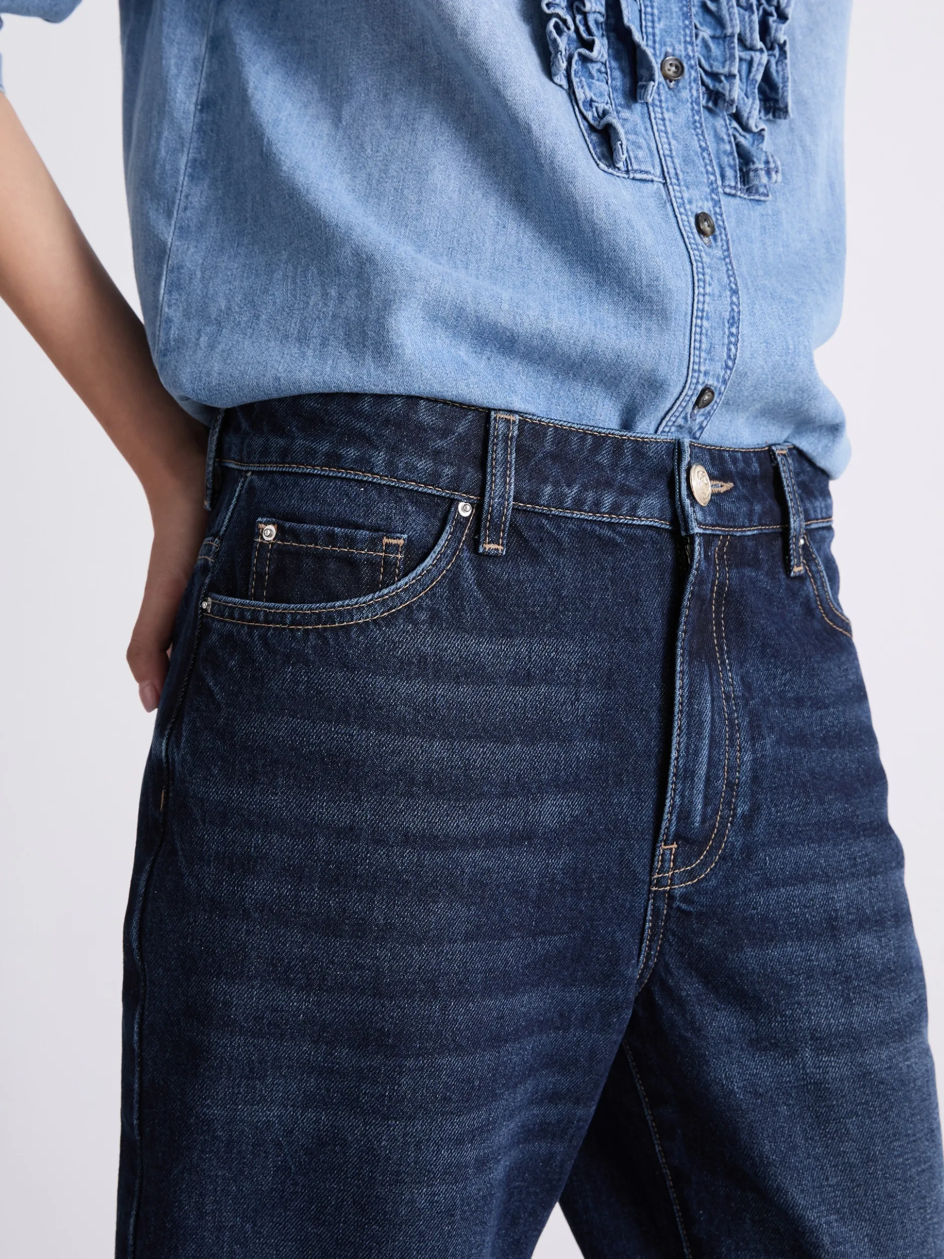 Jeans straight fit - BLU