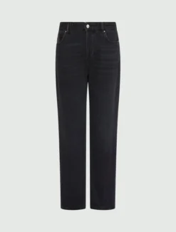 Jeans tomboy in denim - NERO