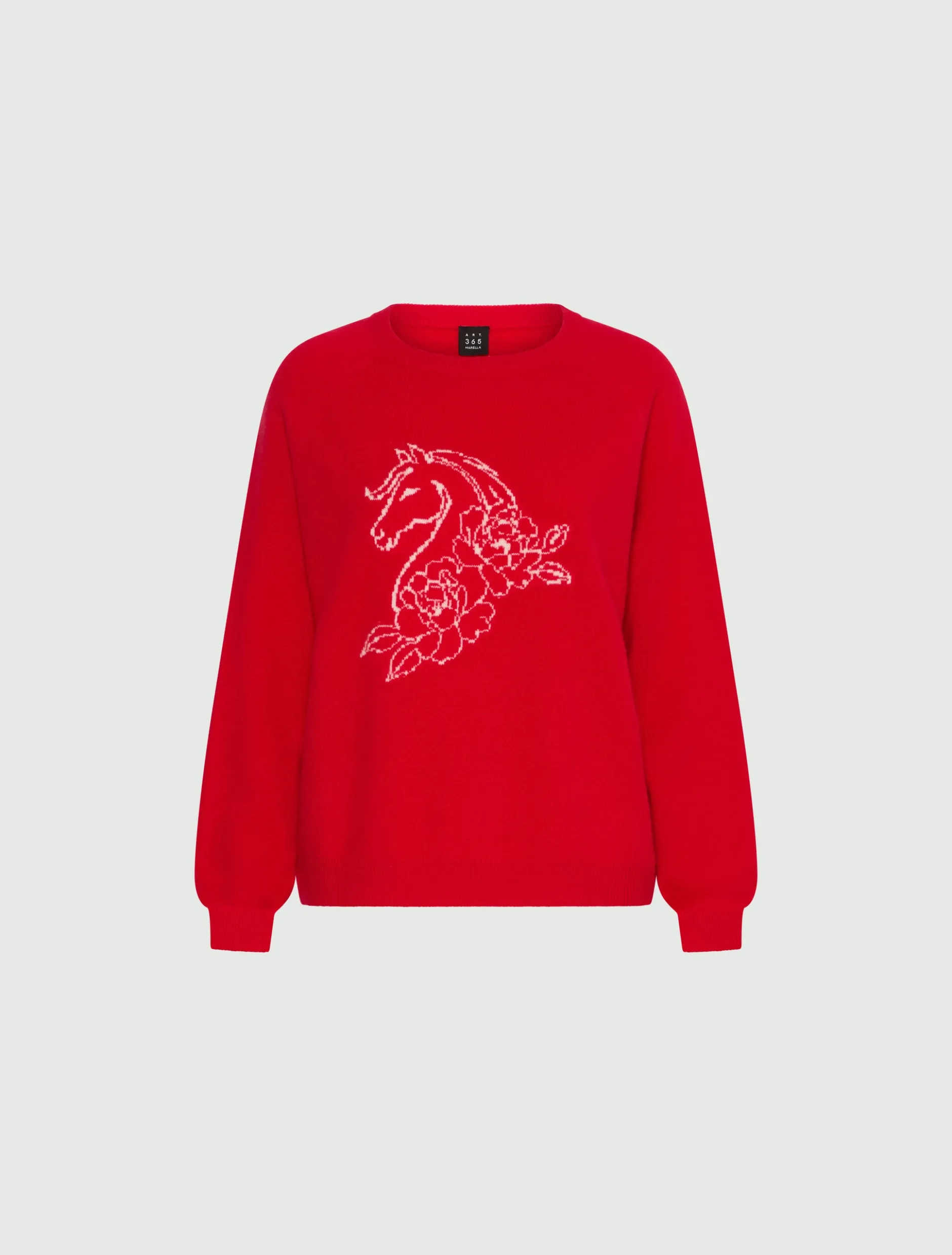 Maglia in cashmere - ROSSO