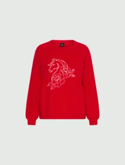 Maglia in cashmere - ROSSO