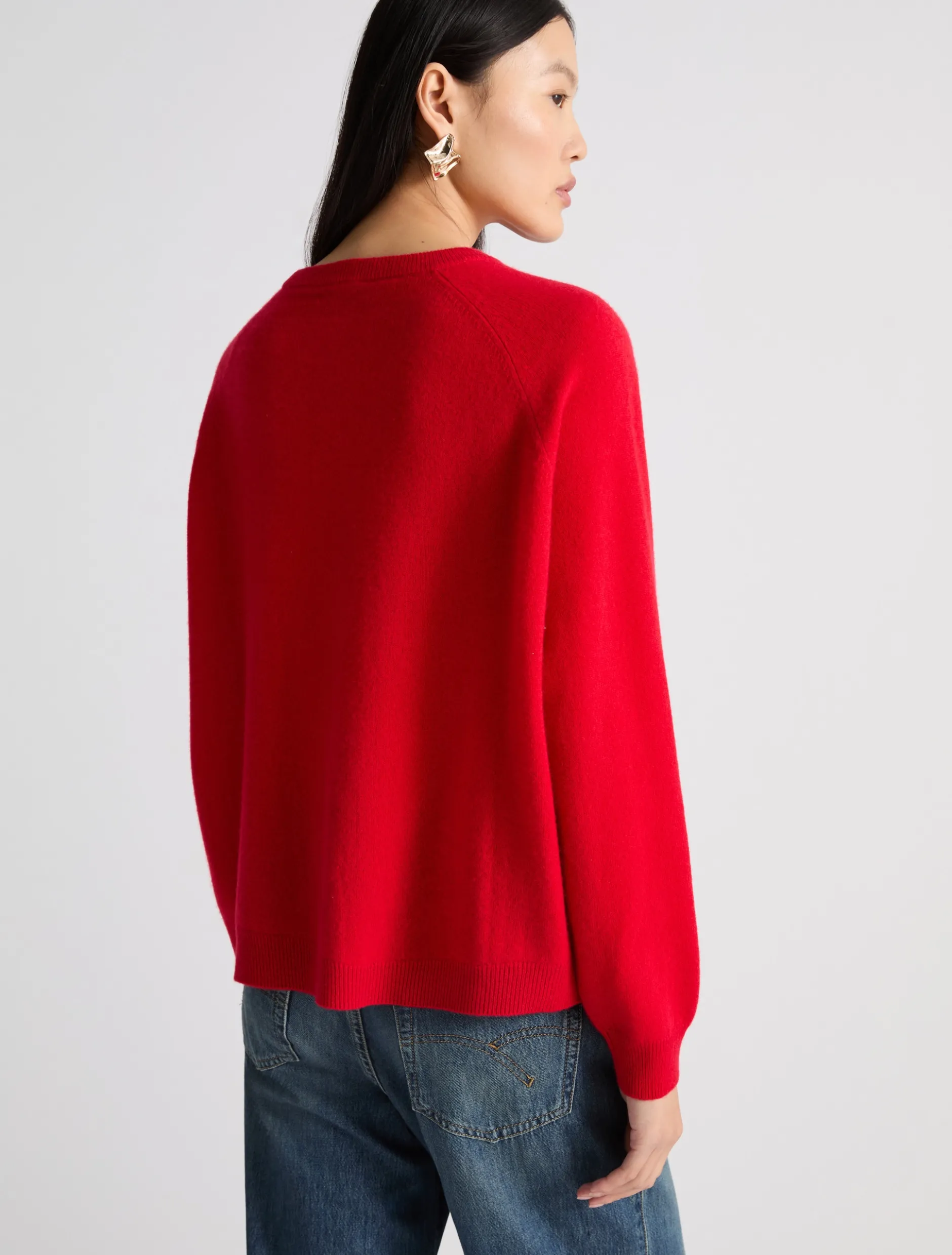 Maglia in cashmere - ROSSO