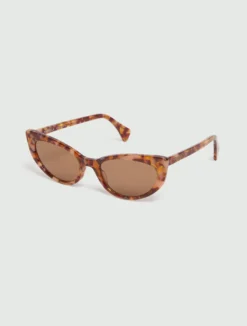 Occhiale cat-eye - MARRONE