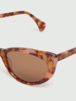 Occhiale cat-eye - MARRONE