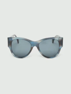 Occhiali da sole oversize - BLUE JEANS