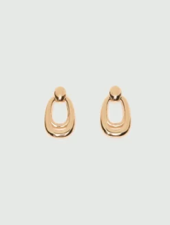 Orecchini con doppio anello - ORO