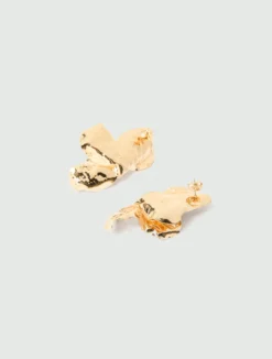Orecchini con petali - ORO