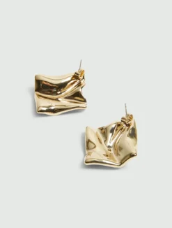 Orecchini martellati - ORO