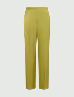Pantalone ampio in raso stretch - ORIGANO
