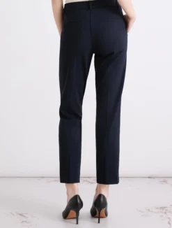 Pantalone chino in jersey - BLU