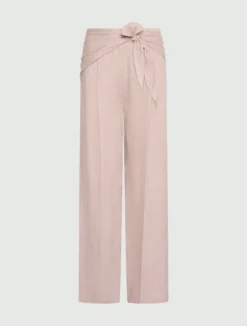 Pantalone dritto in lino - CIPRIA