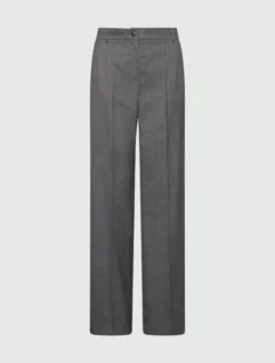 Pantalone in gabardina - GRIGIO MELANGE