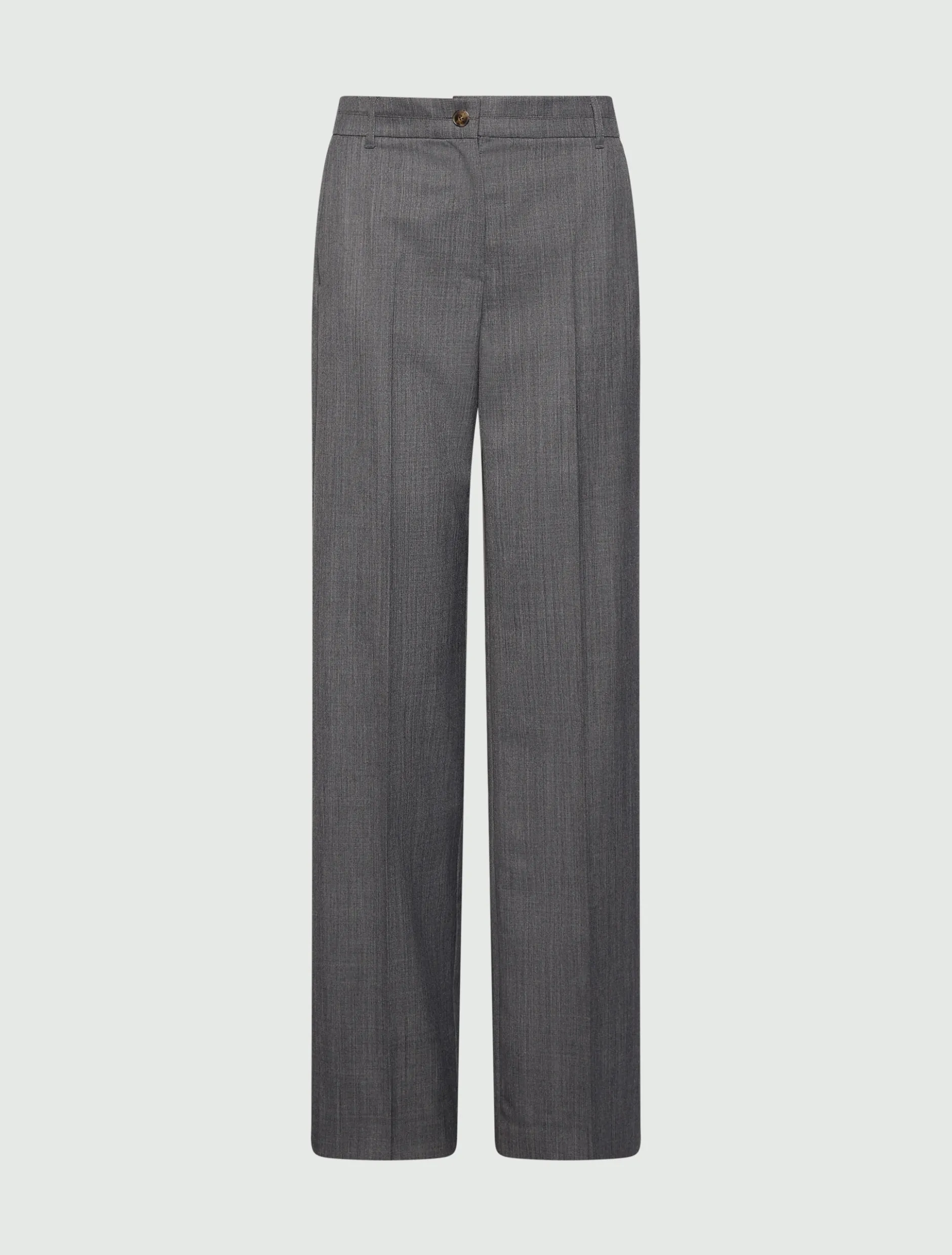 Pantalone in gabardina - GRIGIO MELANGE