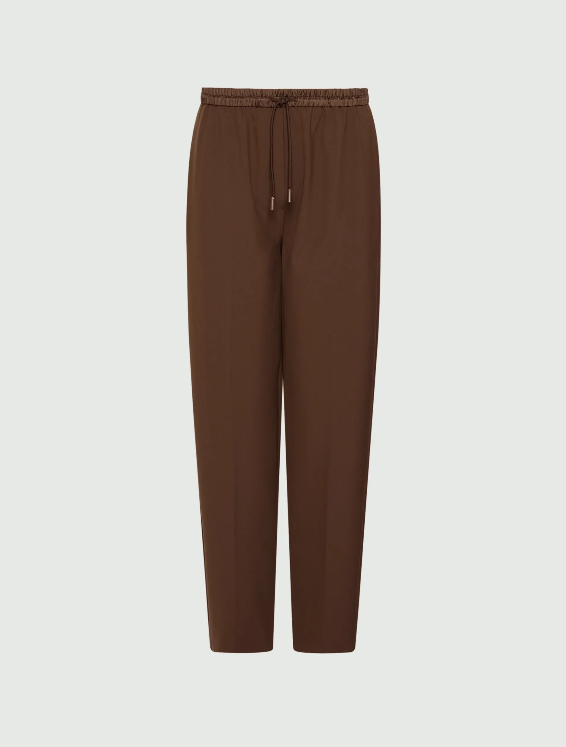 Pantalone slim - MARRONE
