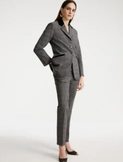 Pantalone slim stretch - GRIGIO