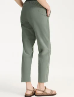 Pantalone slim - VERDE