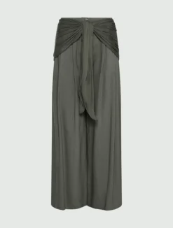 Pantalone svasato - VERDE