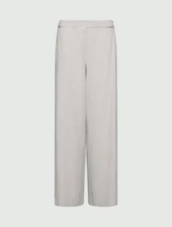 Pantalone wide leg - GRIGIO CHIARO