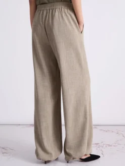 Pantalone wide leg - OLIVA