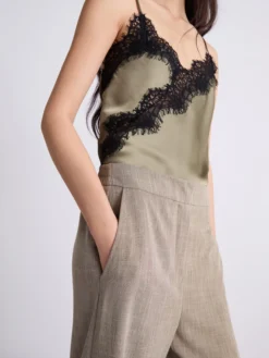 Pantalone wide leg - OLIVA