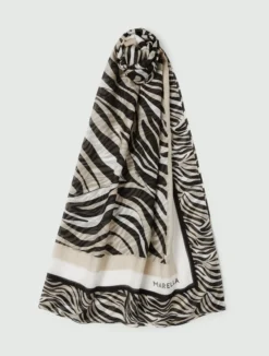 Scialle in misto seta - BEIGE