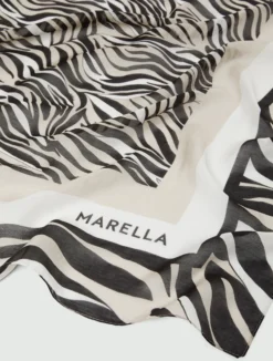 Scialle in misto seta - BEIGE
