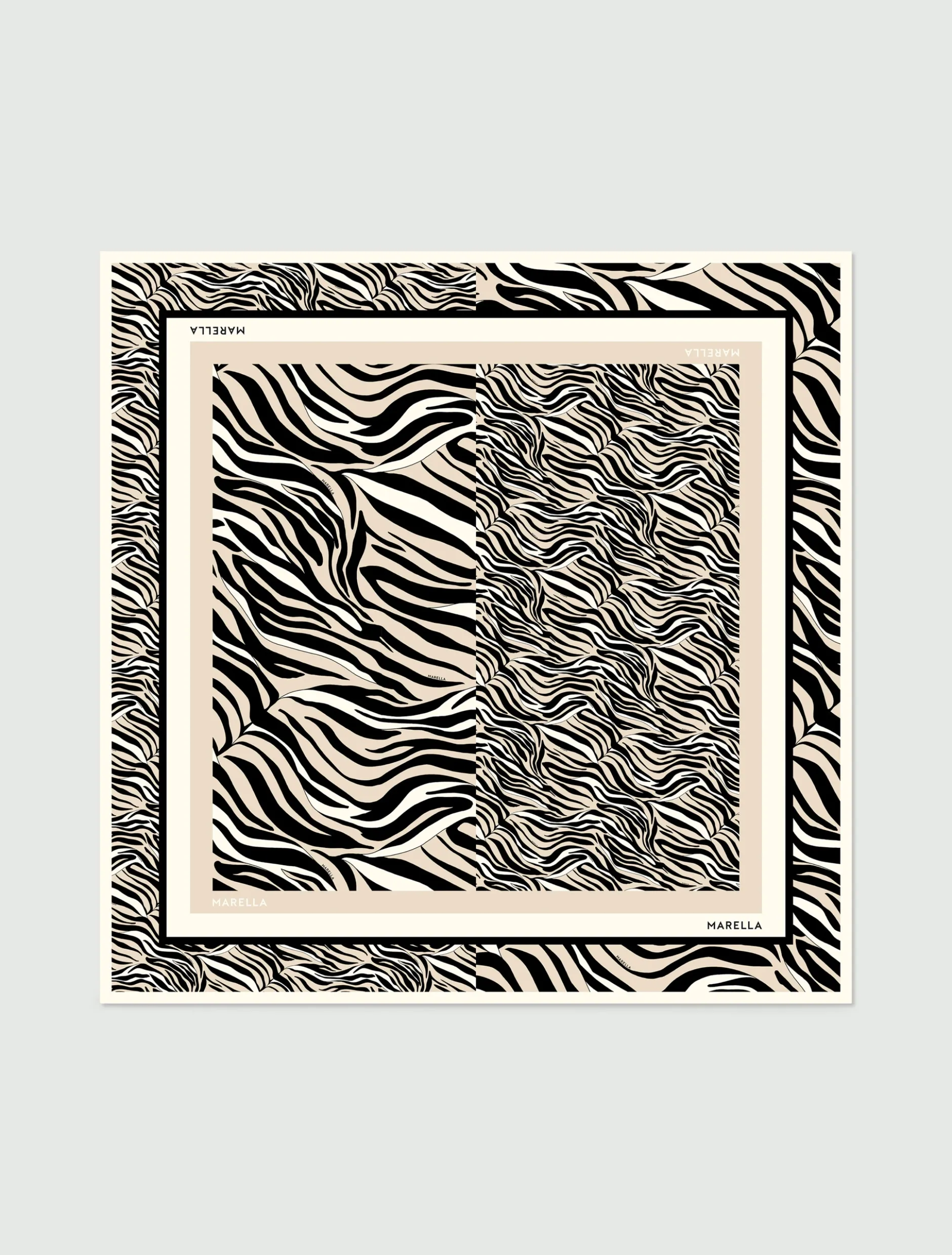 Scialle in misto seta - BEIGE