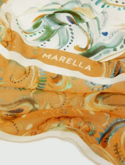Scialle in misto seta - GIALLO