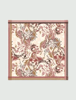 Scialle in misto seta - TERRACOTTA