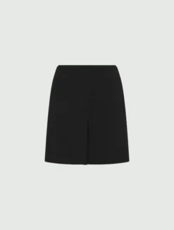 Shorts in envers satin - NERO