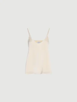 Slip top in satin - CIPRIA