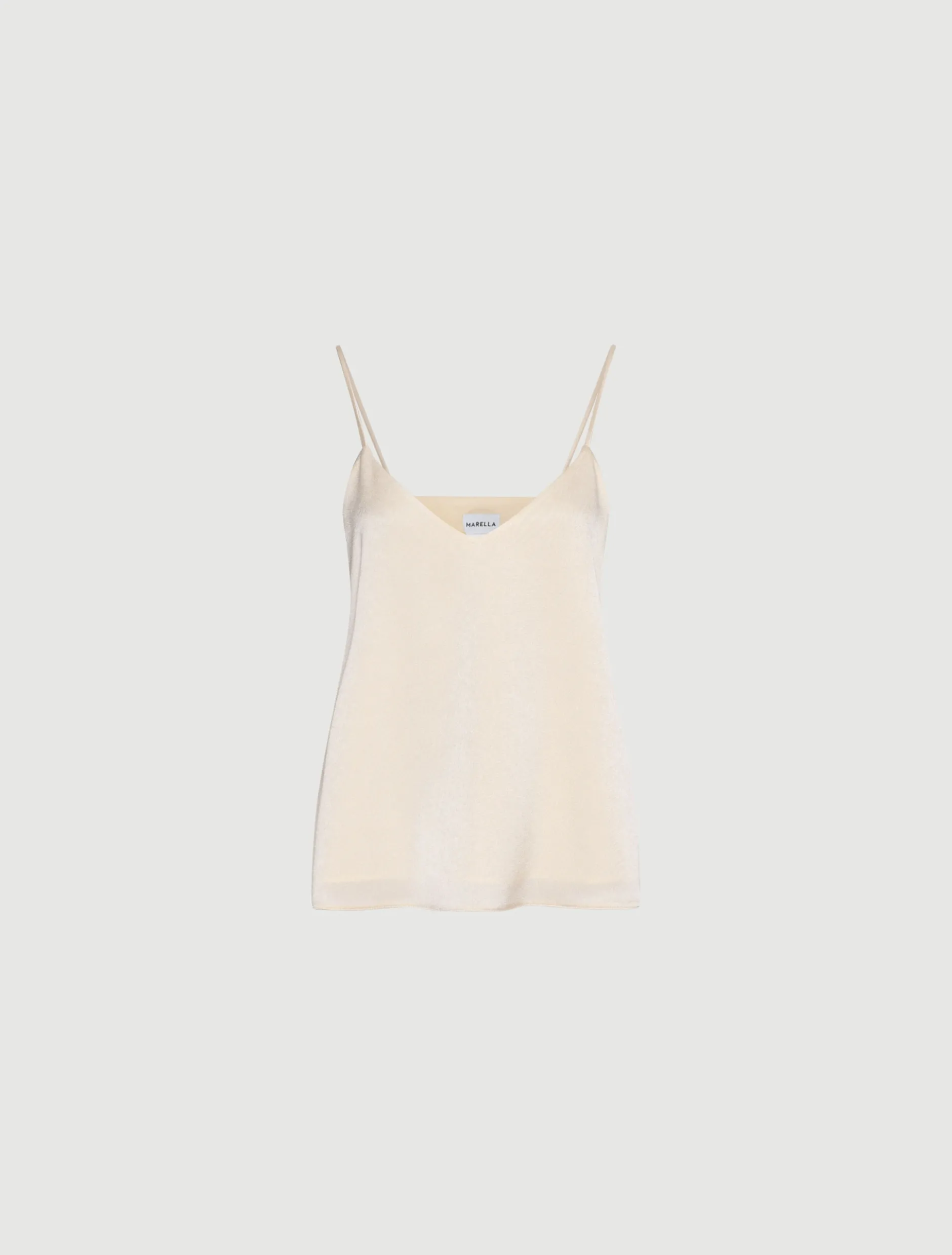 Slip top in satin - CIPRIA