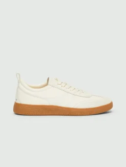 Sneaker con ricami - BIANCO