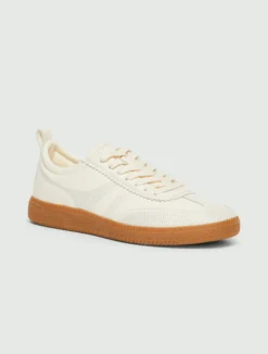 Sneaker con ricami - BIANCO